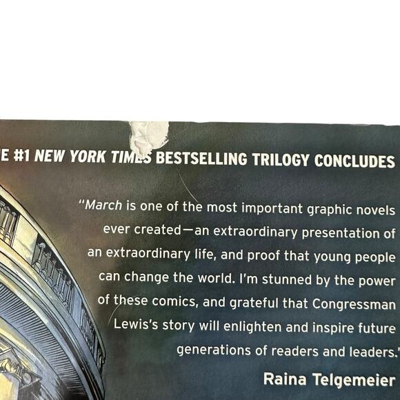 March Trilogy Books 1-3 by John Lewis Andrew Aydin Nate Powell - Picture 10 of 13